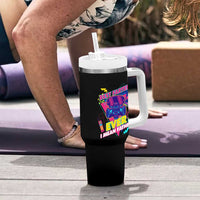 Retro Funny Dad Tumbler With Handle World's Best Farter I Mean Father - Wonder Print Shop