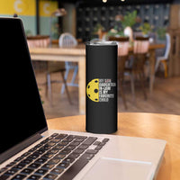 Funny Pickleball Skinny Tumbler Not My Son My Daughter In Law Is My Favorite Child - Wonder Print Shop