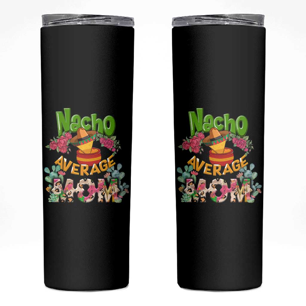 Funny Latino Mom Skinny Tumbler Mom Life Got Me Feeling Un Poco Loco Hispanic Sugar Skull - Wonder Print Shop