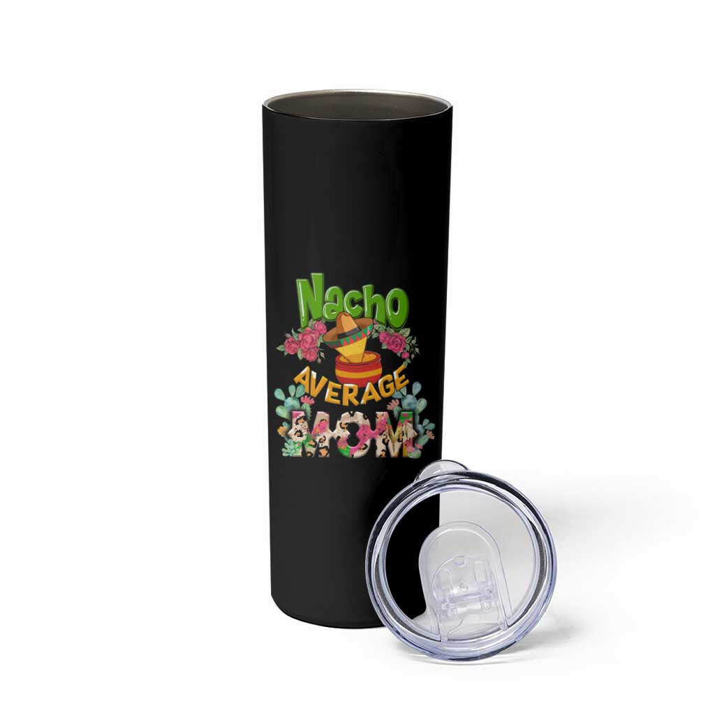 Funny Latino Mom Skinny Tumbler Mom Life Got Me Feeling Un Poco Loco Hispanic Sugar Skull - Wonder Print Shop