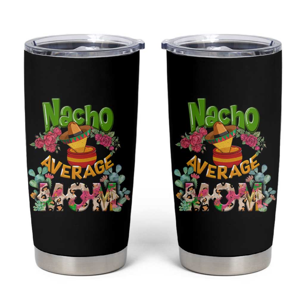 Funny Latino Mom Tumbler Cup Mom Life Got Me Feeling Un Poco Loco Hispanic Sugar Skull - Wonder Print Shop