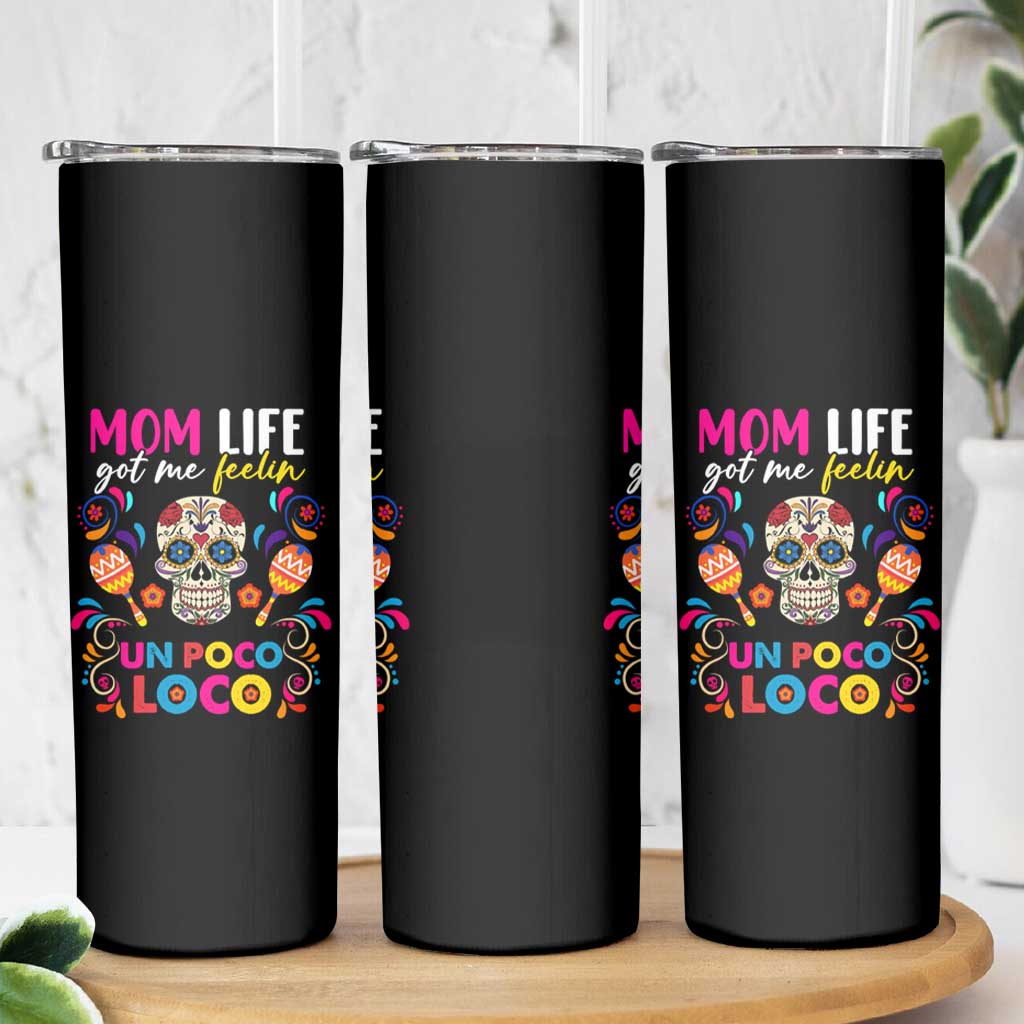Funny Mexican Mom Skinny Tumbler Nacho Average Mom - Wonder Print Shop