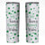 Irish Kisses and Shamrock Wishes Skinny Tumbler Lucky Clover St Patrick's Day