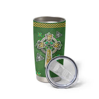 Irish Pride Celtic Cross Tumbler Cup In My Veins Flows The Blood Of Irish Rebels Ireland