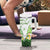 Personalized Lucky Green Gnomies Tumbler With Handle Irish Gnomes Happy St Patrick's Day Leopard
