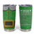 Funny Irish Nutrition Facts Tumbler Cup Green Leprechaun Costume St Patrick's Day
