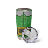 Funny Irish Nutrition Facts Tumbler Cup Green Leprechaun Costume St Patrick's Day