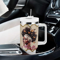 Black Girl Affirmations Tumbler With Handle God Says You Are Bible Verse Christian African American