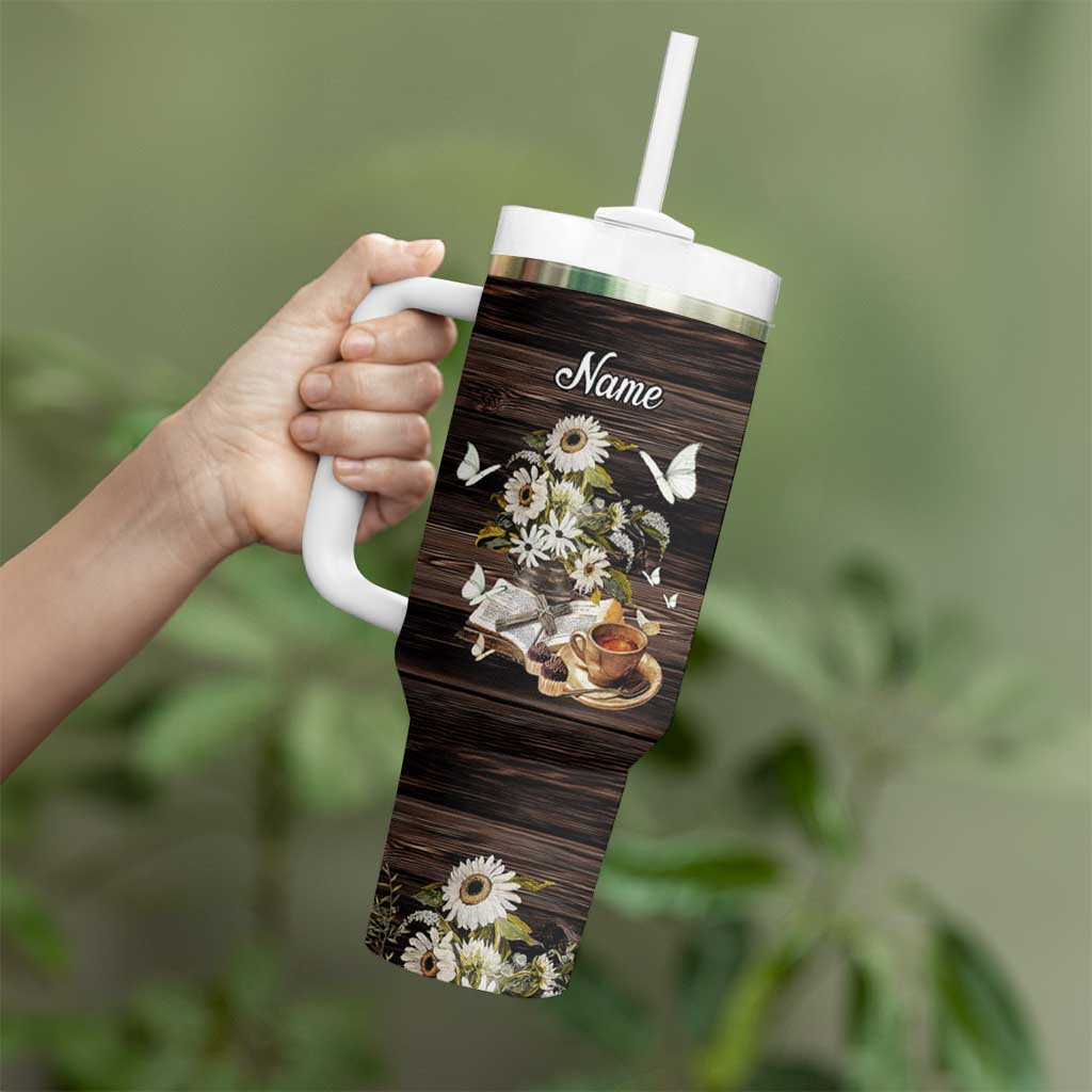Personalized Christian Faith and Coffee Lover Tumbler With Handle Christ Offers Forgiveness For Everyone Everywhere Funny Definition