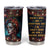 Personalized La Catrina Sugar Skull Tumbler Cup Custom Name Day of the Dead Skull Roses Gothic Aesthetic