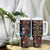 Personalized La Catrina Sugar Skull Tumbler With Handle Custom Name Day of the Dead Skull Roses Gothic Aesthetic