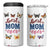 Mother's Day 4 in 1 Can Cooler Tumbler Best Mom Ever Flower Garden Butterflies - Wonder Print Shop