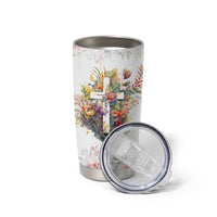Christian Faith Floral Tumbler Cup Bible Verse It Makes Them Possible Inspirational Religious Gifts