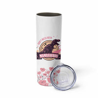 Don't Mess With Mamasaurus Skinny Tumbler Funny Dinosaur Mom Nutrition Facts Cute Rex Floral Mama Mother's Day TB02