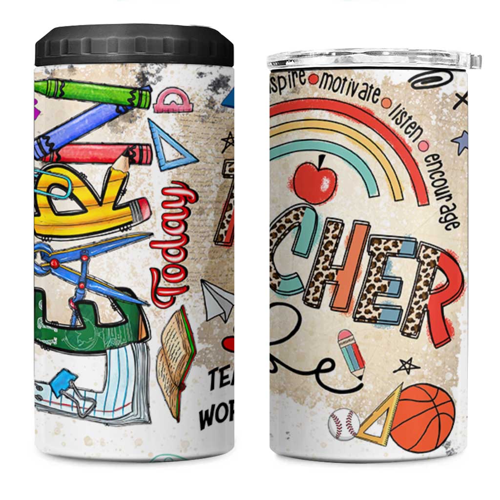Aries Zodiac 4 in 1 Can Cooler Tumbler Astrology Horoscope Birthday Gift For Aries Women Men