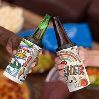 Aries Zodiac 4 in 1 Can Cooler Tumbler Astrology Horoscope Birthday Gift For Aries Women Men