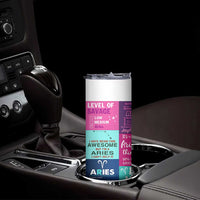 Teacher Life Skinny Tumbler Teaching Appreciation Colorful School Supplies Gift For Educator