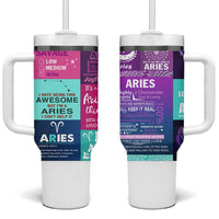 Teacher Life Tumbler With Handle Teaching Appreciation Colorful School Supplies Gift For Educator
