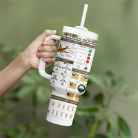 Funny Skilled Pilot Tumbler With Handle Can Keep It Up For Hours Flight Instructor Aviation Enthusiast Gift