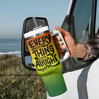 One Love Jamaica Tumbler With Handle Every Little Thing Gonna Be Alright Good Vibes Since 1962 - Wonder Print Shop