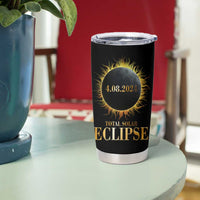 Total Solar Eclipse Tumbler Cup 8 April 2024 Totality Phenomenon United States - Wonder Print Shop