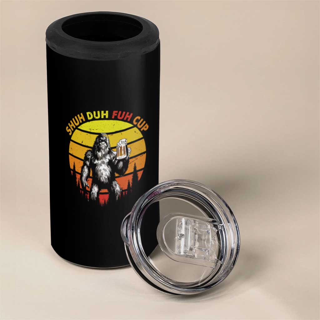 Camping Dad 4 in 1 Can Cooler Tumbler My Favorite Camping Buddies Call Me Dad Vintage Fathers Day - Wonder Print Shop