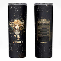 Virgo Zodiac Skinny Tumbler Celestial Constellation Astrology Horoscope Galaxy - Wonder Print Shop