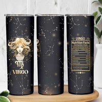 Virgo Zodiac Skinny Tumbler Celestial Constellation Astrology Horoscope Galaxy - Wonder Print Shop