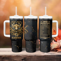 Cancer Zodiac Tumbler With Handle Celestial Constellation Astrology Horoscope Galaxy - Wonder Print Shop
