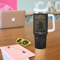 Cancer Zodiac Tumbler With Handle Celestial Constellation Astrology Horoscope Galaxy - Wonder Print Shop