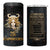 Capricorn Zodiac 4 in 1 Can Cooler Tumbler Celestial Constellation Astrology Horoscope Galaxy - Wonder Print Shop