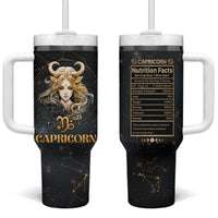 Capricorn Zodiac Tumbler With Handle Celestial Constellation Astrology Horoscope Galaxy - Wonder Print Shop