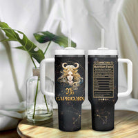 Capricorn Zodiac Tumbler With Handle Celestial Constellation Astrology Horoscope Galaxy - Wonder Print Shop
