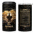 Gemini Zodiac 4 in 1 Can Cooler Tumbler Celestial Constellation Astrology Horoscope Galaxy - Wonder Print Shop