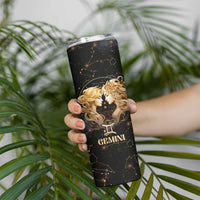 Gemini Zodiac Skinny Tumbler Celestial Constellation Astrology Horoscope Galaxy - Wonder Print Shop