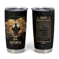 Gemini Zodiac Tumbler Cup Celestial Constellation Astrology Horoscope Galaxy - Wonder Print Shop