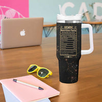 Gemini Zodiac Tumbler With Handle Celestial Constellation Astrology Horoscope Galaxy - Wonder Print Shop