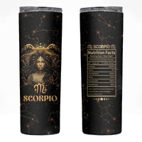Scorpio Zodiac Skinny Tumbler Celestial Constellation Astrology Horoscope Galaxy - Wonder Print Shop