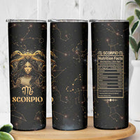 Scorpio Zodiac Skinny Tumbler Celestial Constellation Astrology Horoscope Galaxy - Wonder Print Shop