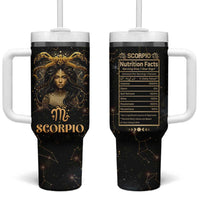 Scorpio Zodiac Tumbler With Handle Celestial Constellation Astrology Horoscope Galaxy - Wonder Print Shop