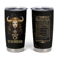 Taurus Zodiac Tumbler Cup Celestial Constellation Astrology Horoscope Galaxy - Wonder Print Shop