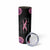 Personalized Breast Cancer Warrior Support Skinny Tumbler Custom Name Pink Ribbon Sunflower American Flag