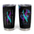 Personalized Suicide Prevention Awareness Tumbler Cup Custom Name Teal and Purple Ribbon Sunflower American Flag