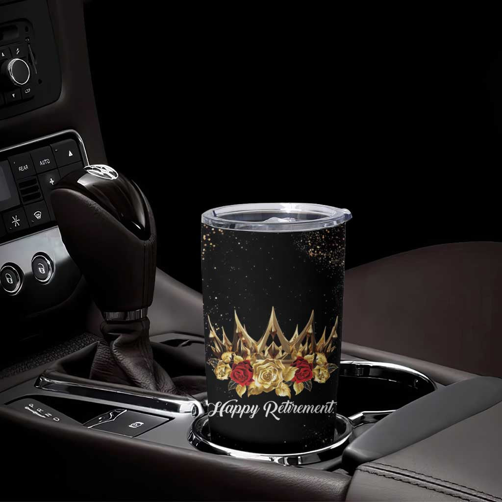 Funny Retirement Tumbler Cup A Wise Women Once Said I'm Outta Here And She Lived Happily Ever After - Wonder Print Shop