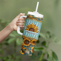 Funny Retirement Gifts For Women Tumbler With Handle Retired Every Hour Is A Happy Hour - Wonder Print Shop