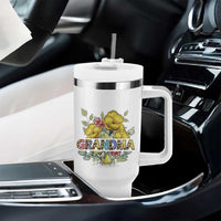 Funny Grandma Retirement Tumbler With Handle Retired Under New Management See Grandkids For Details - Wonder Print Shop