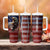 Personalized Eagle American Flag Tumbler With Handle Custom Name Patriotic Gifts For Men