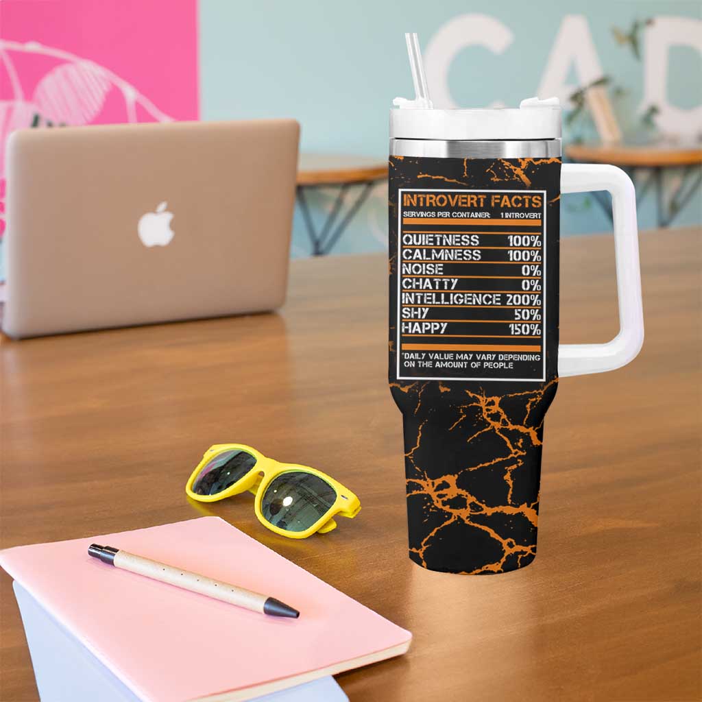 Funny Introvert Tumbler With Handle I Came I Saw I Had Anxiety So I Left - Wonder Print Shop