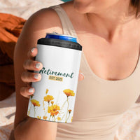Personalized Retirement Gifts For Women 4 in 1 Can Cooler Tumbler Custom Name Retired 2025 Not My Problem Anymore