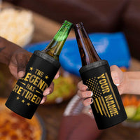 Personalized Retirement Gifts 4 in 1 Can Cooler Tumbler Custom Name The Legend Has Retired